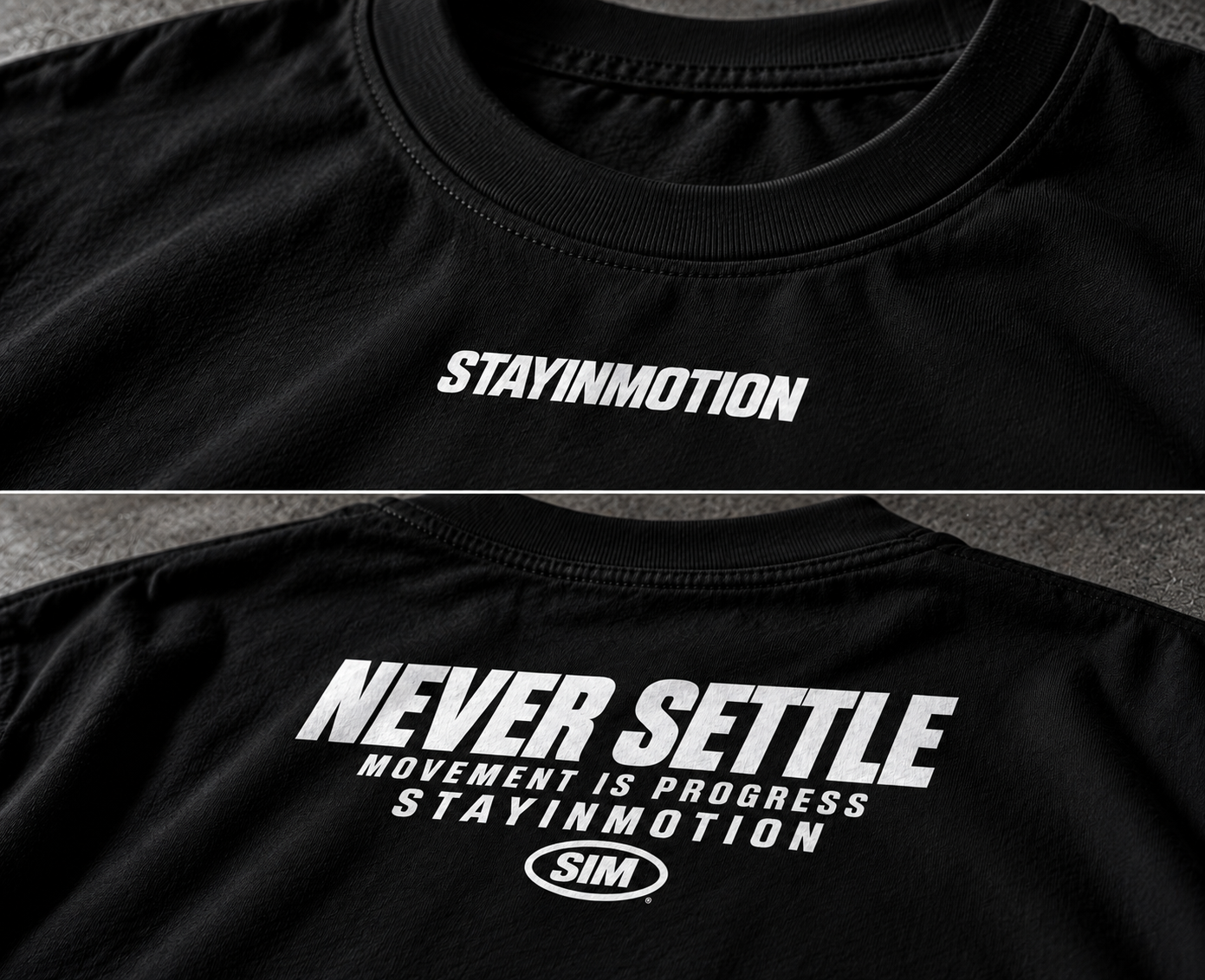 STAYINMOTION Motion Tee - Black
