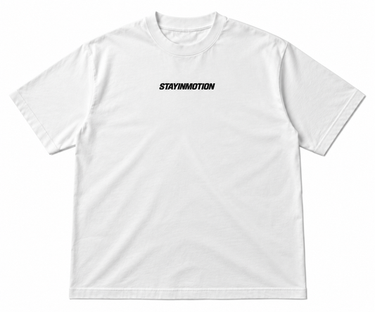 STAYINMOTION Motion Tee - White